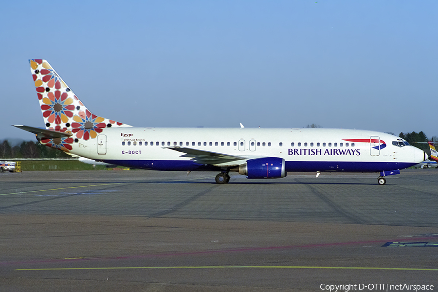 British Airways Boeing 737-436 (G-DOCT) | Photo 539232