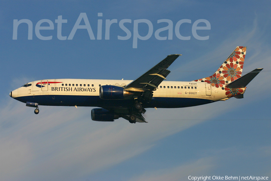 British Airways Boeing 737-436 (G-DOCT) | Photo 33092