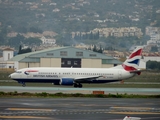 British Airways Boeing 737-436 (G-DOCU) at  Malaga, Spain