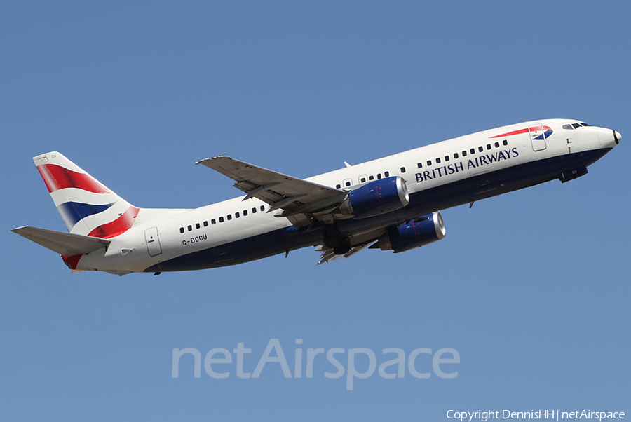 British Airways Boeing 737-436 (G-DOCU) | Photo 377348