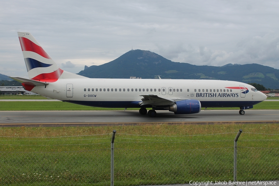 British Airways Boeing 737-436 (G-DOCW) | Photo 140226