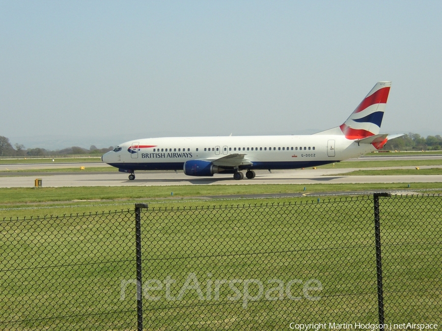 British Airways Boeing 737-436 (G-DOCZ) | Photo 91794