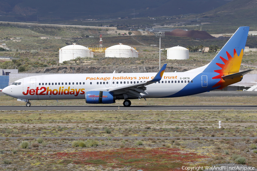 Jet2 Boeing 737-86N (G-DRTB) | Photo 554226