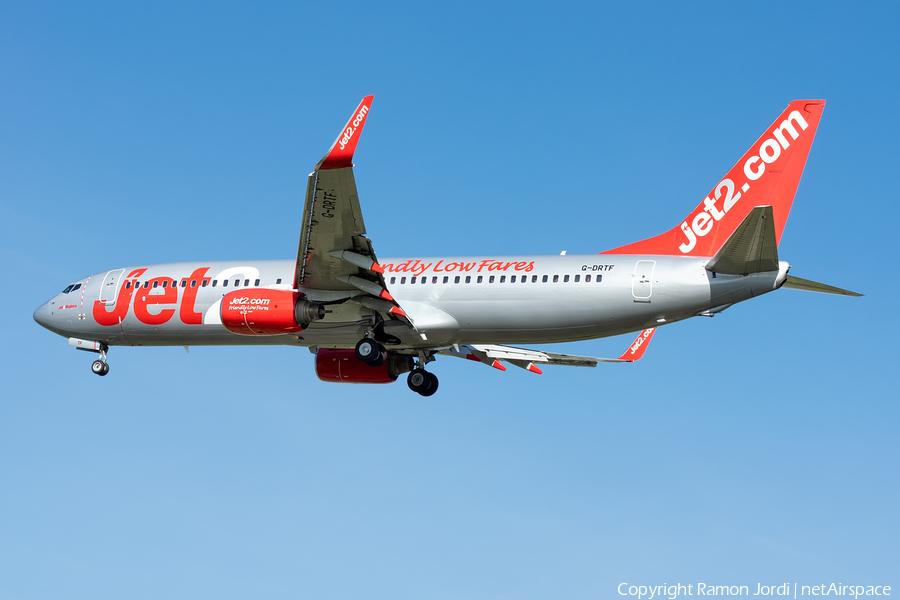 Jet2 Boeing 737-85P (G-DRTF) | Photo 502785