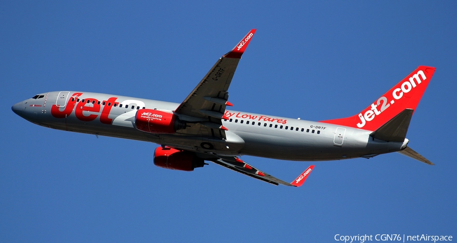 Jet2 Boeing 737-85P (G-DRTF) | Photo 507846