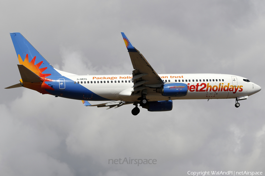 Jet2 Boeing 737-8BK (G-DRTG) | Photo 555094