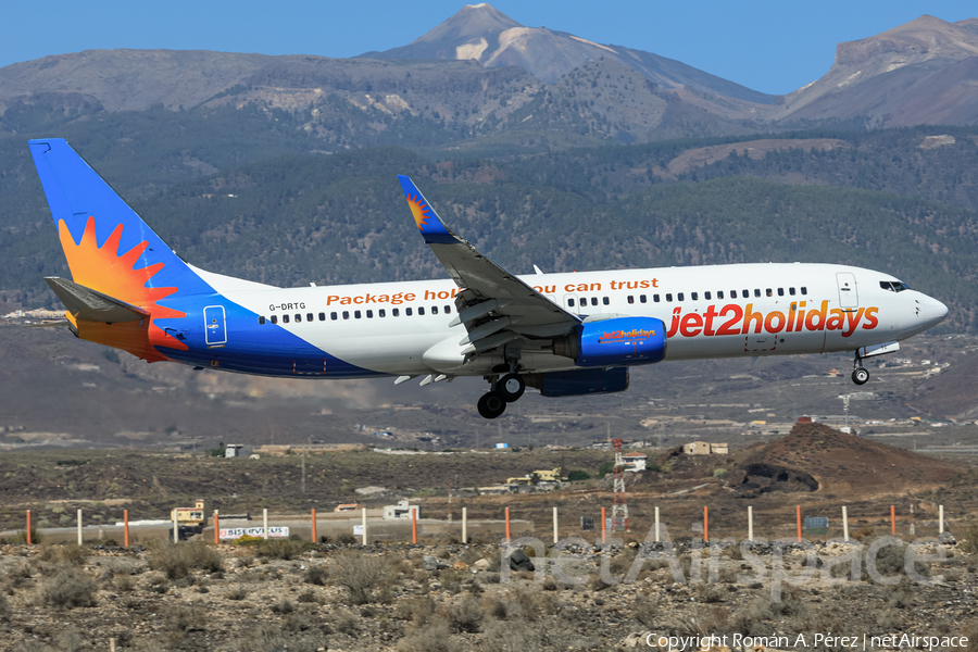 Jet2 Boeing 737-8BK (G-DRTG) | Photo 484117