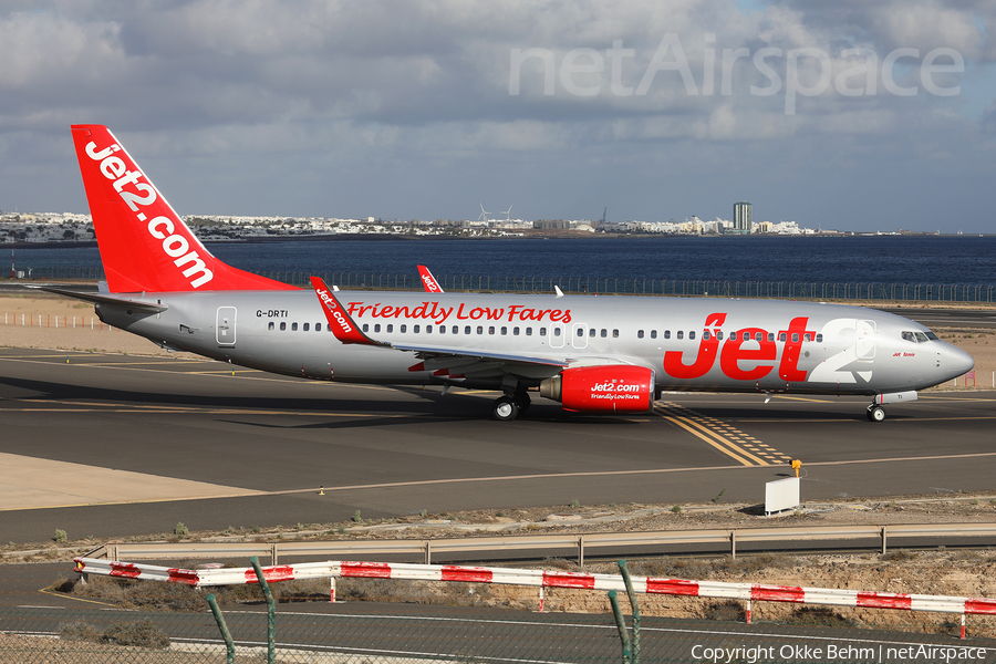 Jet2 Boeing 737-8FH (G-DRTI) | Photo 364161