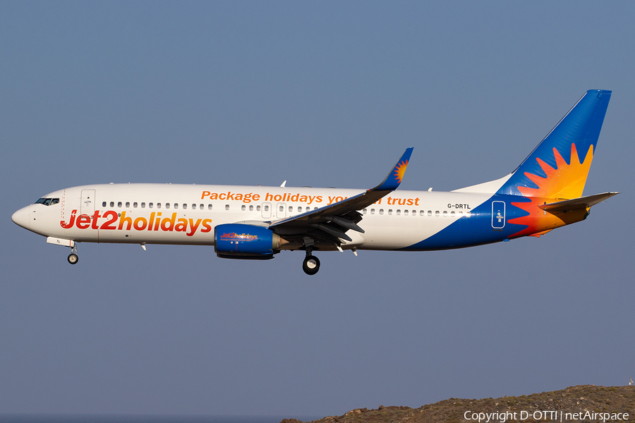 Jet2 Boeing 737-8AL (G-DRTL) | Photo 575548