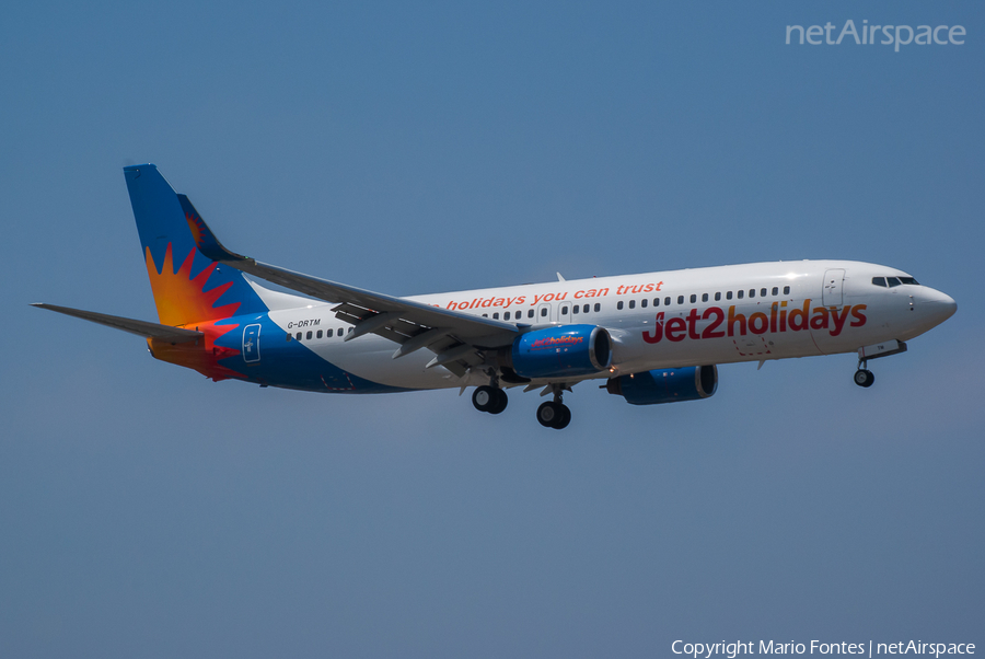 Jet2 Boeing 737-85P (G-DRTM) | Photo 489650