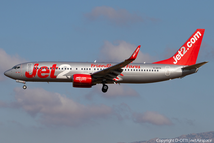 Jet2 Boeing 737-86N (G-DRTN) | Photo 354822