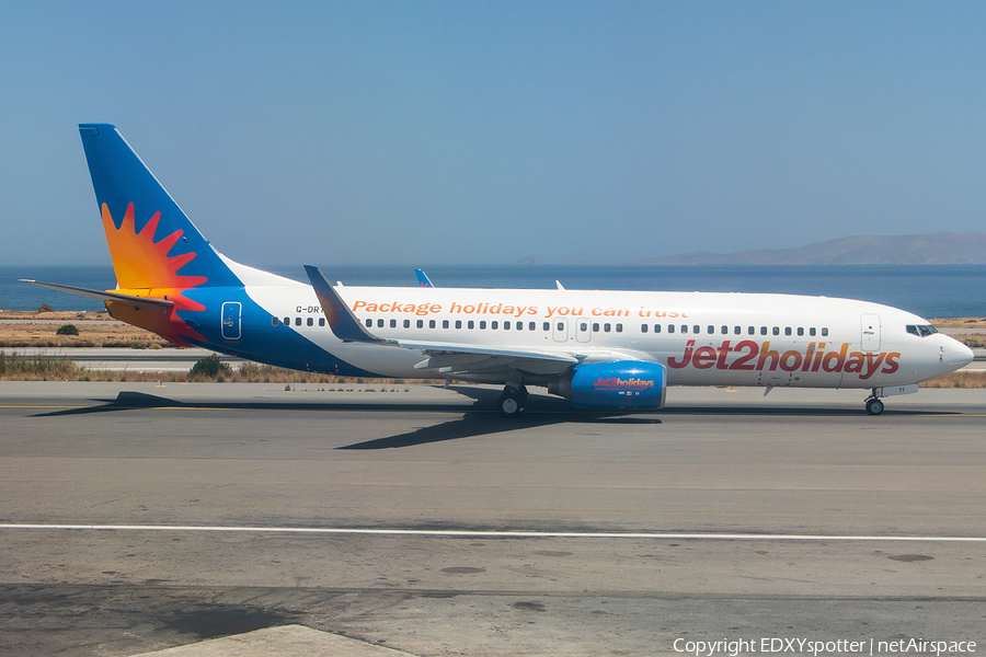 Jet2 Boeing 737-8Q8 (G-DRTT) | Photo 487945