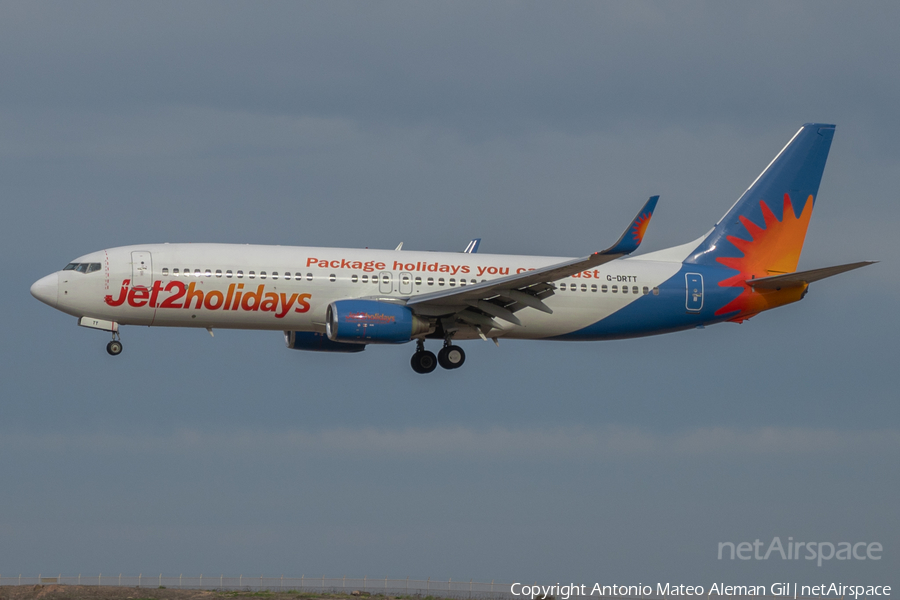 Jet2 Boeing 737-8Q8 (G-DRTT) | Photo 623560