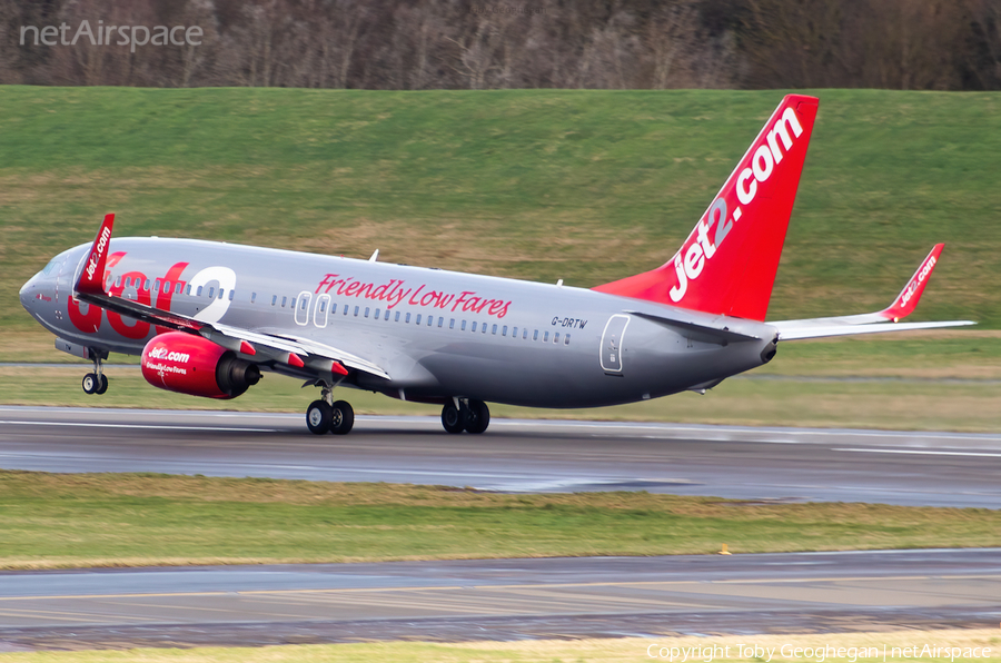 Jet2 Boeing 737-86N (G-DRTW) | Photo 413670