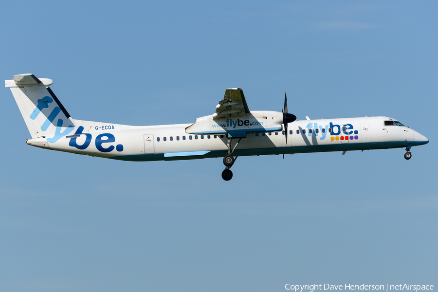 Flybe Bombardier DHC-8-402Q (G-ECOA) | Photo 450220