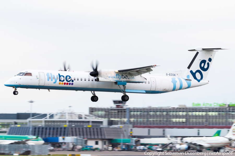 Flybe Bombardier DHC-8-402Q (G-ECOA) | Photo 291468