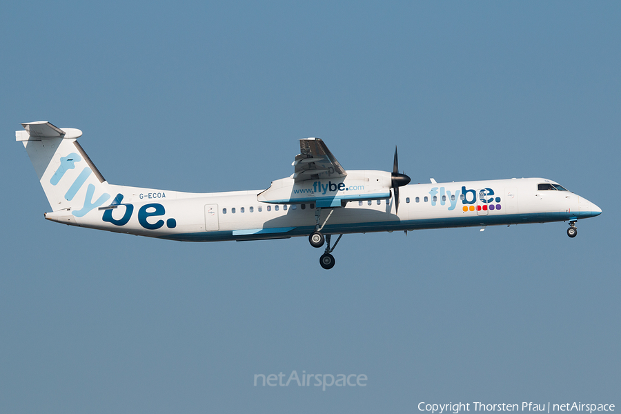 Flybe Bombardier DHC-8-402Q (G-ECOA) | Photo 62129