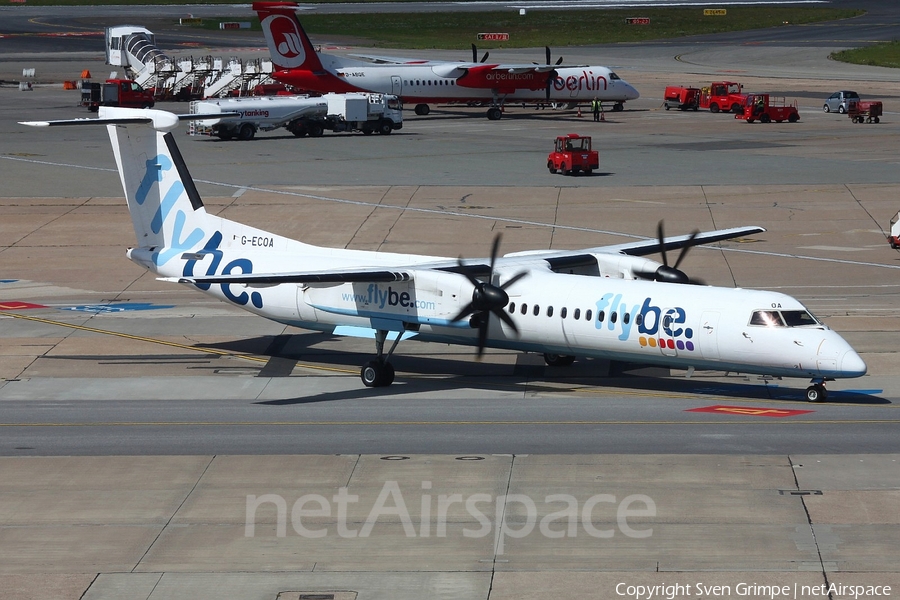 Flybe Bombardier DHC-8-402Q (G-ECOA) | Photo 80780