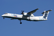 Flybe Bombardier DHC-8-402Q (G-ECOA) at  London - Stansted, United Kingdom