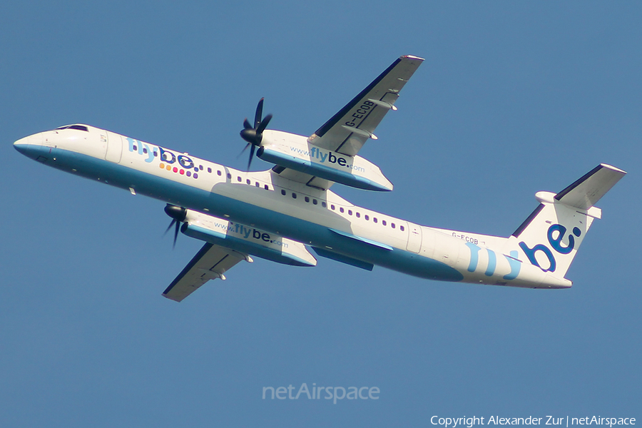 Flybe Bombardier DHC-8-402Q (G-ECOB) | Photo 435202