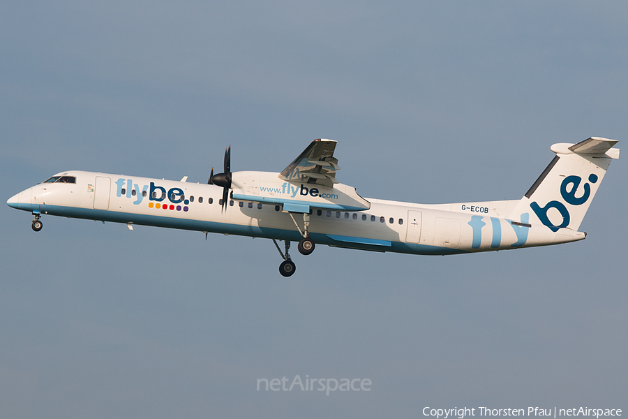 Flybe Bombardier DHC-8-402Q (G-ECOB) | Photo 60854