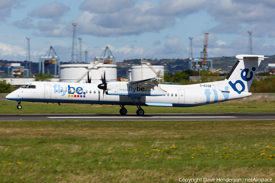 Flybe Bombardier DHC-8-402Q (G-ECOB) | Photo 243658