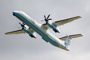 Flybe Bombardier DHC-8-402Q (G-ECOB) at  Hannover - Langenhagen, Germany