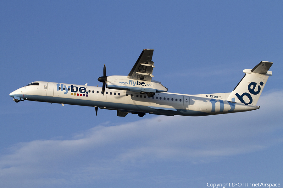 Flybe Bombardier DHC-8-402Q (G-ECOB) | Photo 300046