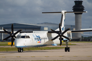 Flybe Bombardier DHC-8-402Q (G-ECOB) at  Manchester - International (Ringway), United Kingdom