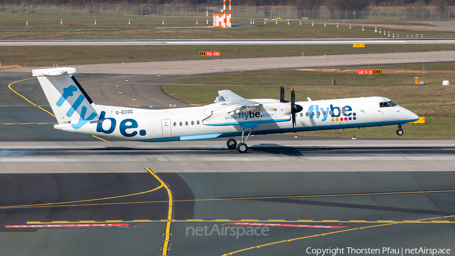 Flybe Bombardier DHC-8-402Q (G-ECOC) | Photo 438022
