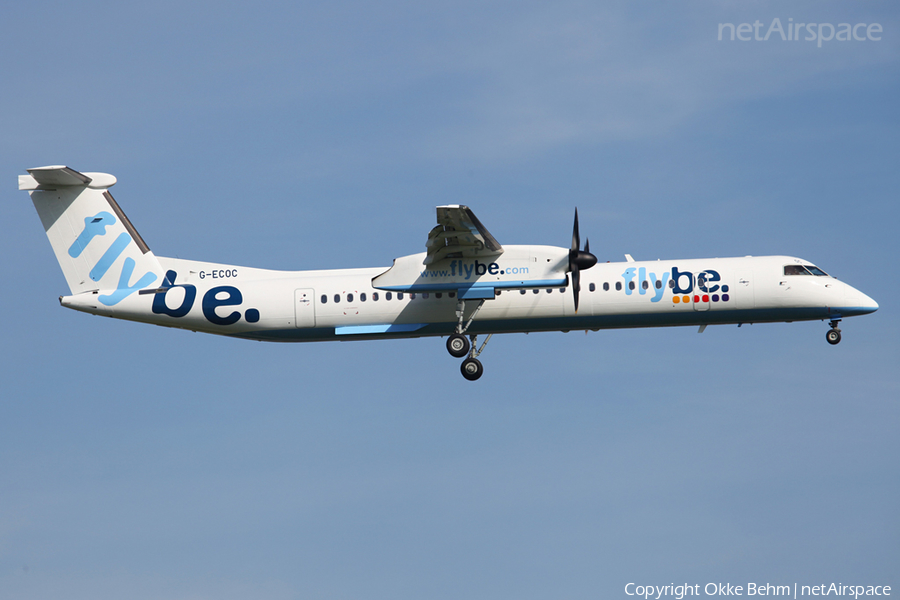 Flybe Bombardier DHC-8-402Q (G-ECOC) | Photo 52957