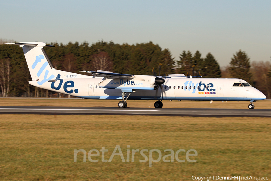 Flybe Bombardier DHC-8-402Q (G-ECOC) | Photo 443894