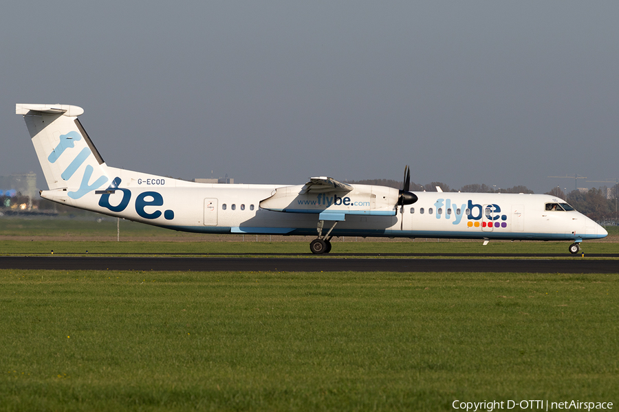 Flybe Bombardier DHC-8-402Q (G-ECOD) | Photo 196004