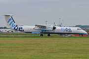 Flybe Bombardier DHC-8-402Q (G-ECOE) at  London - Luton, United Kingdom