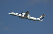 Flybe Bombardier DHC-8-402Q (G-ECOE) at  Manchester - International (Ringway), United Kingdom