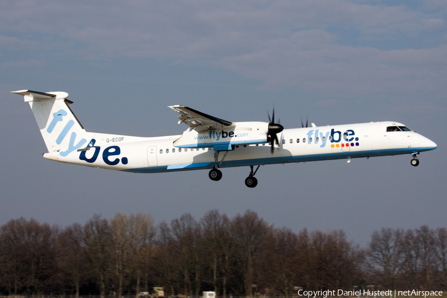 Flybe Bombardier DHC-8-402Q (G-ECOF) | Photo 547864