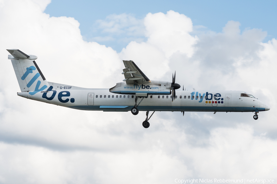 Flybe Bombardier DHC-8-402Q (G-ECOF) | Photo 261221