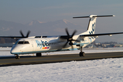 Flybe Bombardier DHC-8-402Q (G-ECOG) at  Salzburg - W. A. Mozart, Austria