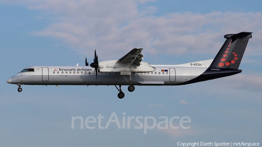 Brussels Airlines Bombardier DHC-8-402Q (G-ECOH) | Photo 212081