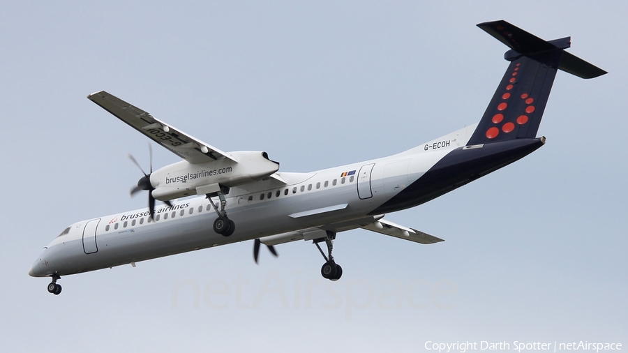 Brussels Airlines Bombardier DHC-8-402Q (G-ECOH) | Photo 212082