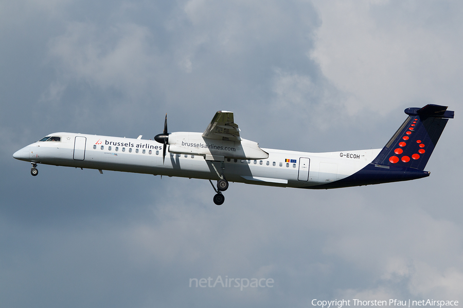 Brussels Airlines Bombardier DHC-8-402Q (G-ECOH) | Photo 61075