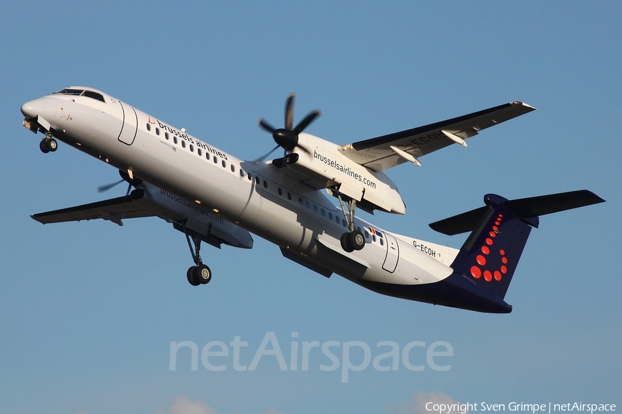 Brussels Airlines Bombardier DHC-8-402Q (G-ECOH) | Photo 23985