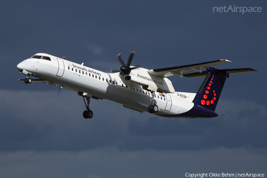 Brussels Airlines Bombardier DHC-8-402Q (G-ECOH) | Photo 38773