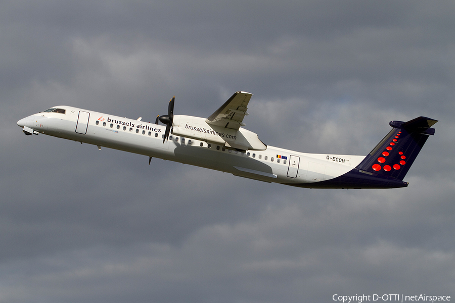 Brussels Airlines Bombardier DHC-8-402Q (G-ECOH) | Photo 388042