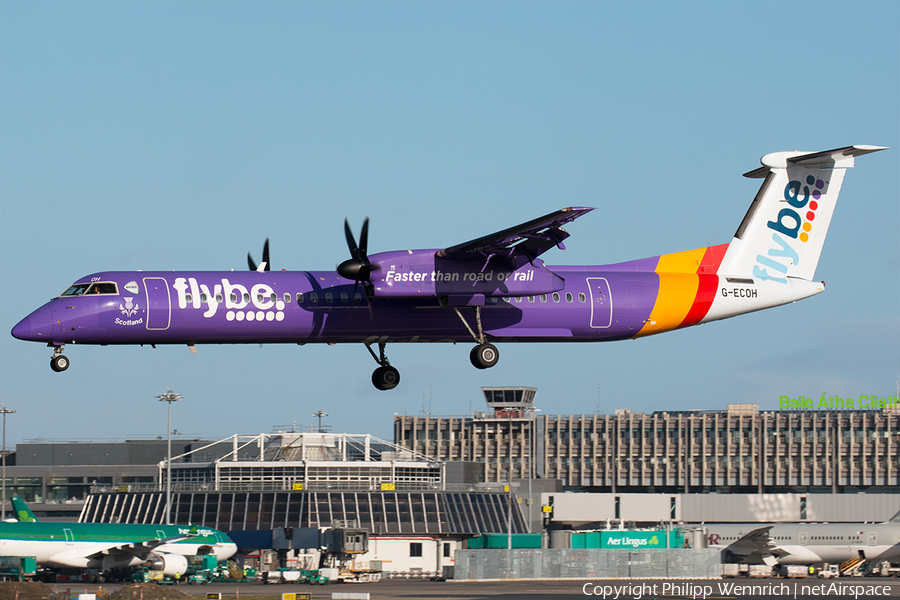 Flybe Bombardier DHC-8-402Q (G-ECOH) | Photo 292334