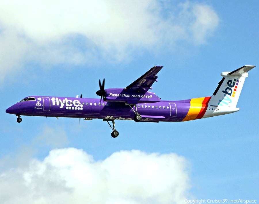 Flybe Bombardier DHC-8-402Q (G-ECOH) | Photo 220105