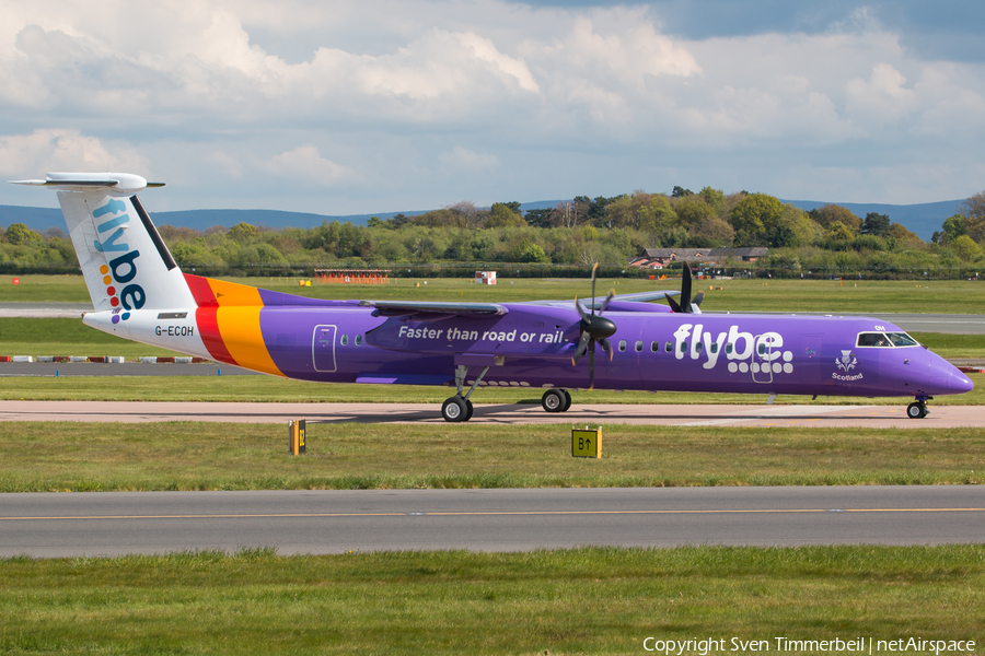 Flybe Bombardier DHC-8-402Q (G-ECOH) | Photo 160624
