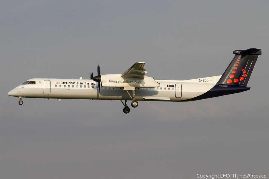 Brussels Airlines Bombardier DHC-8-402Q (G-ECOI) | Photo 437916