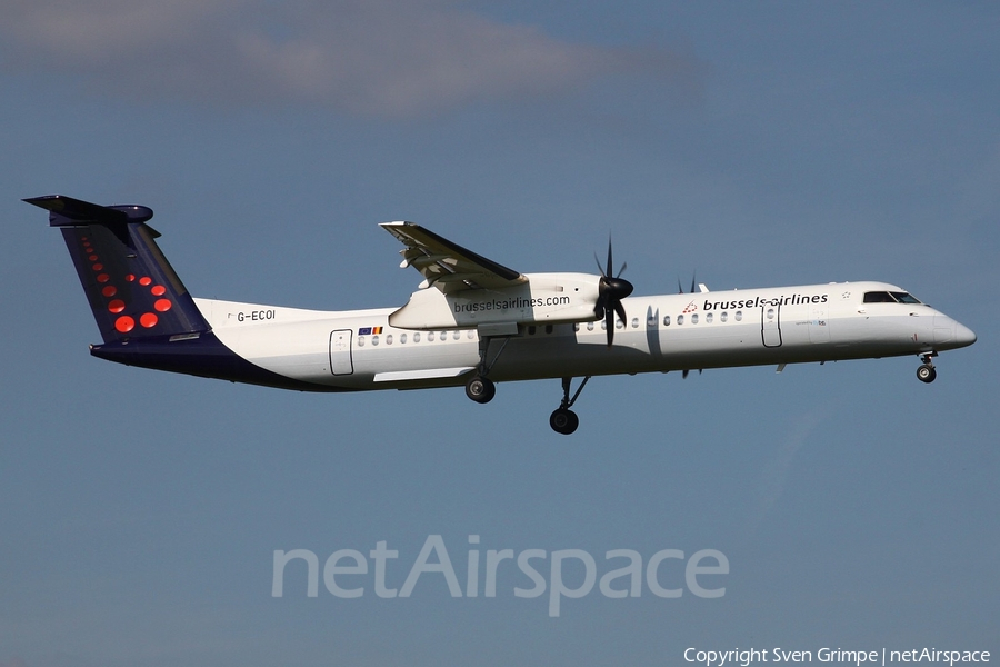 Brussels Airlines Bombardier DHC-8-402Q (G-ECOI) | Photo 11420