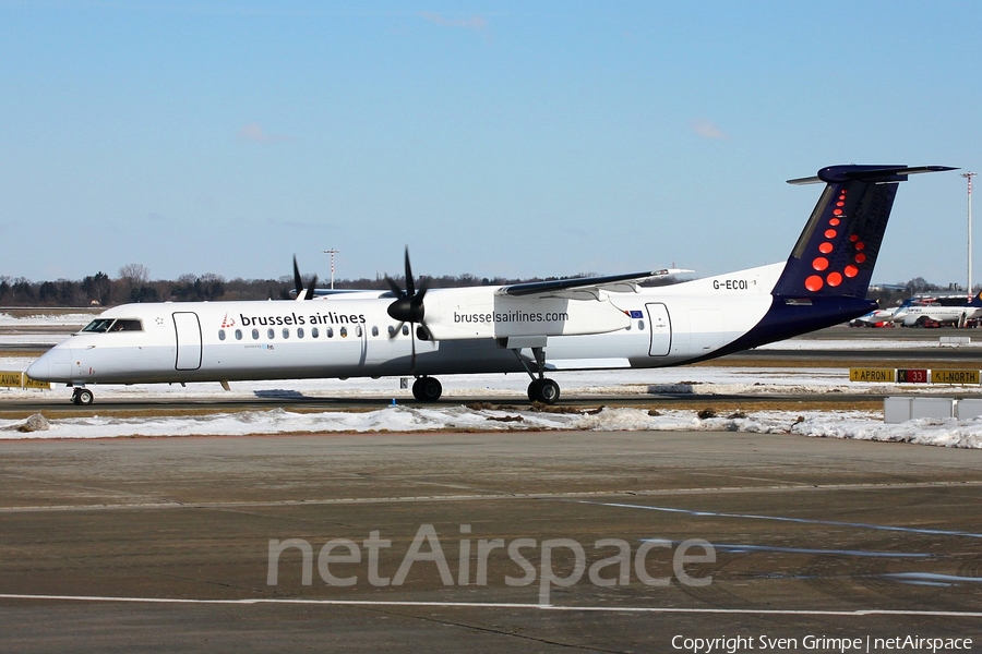 Brussels Airlines Bombardier DHC-8-402Q (G-ECOI) | Photo 22997